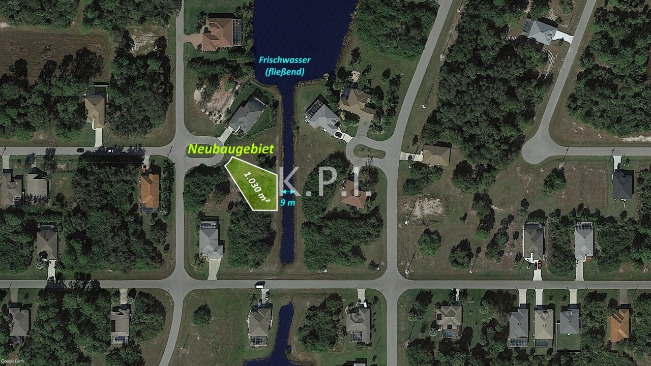 EUR 72/m² - WSG - Großes Grundstück am Wasser-Kanal