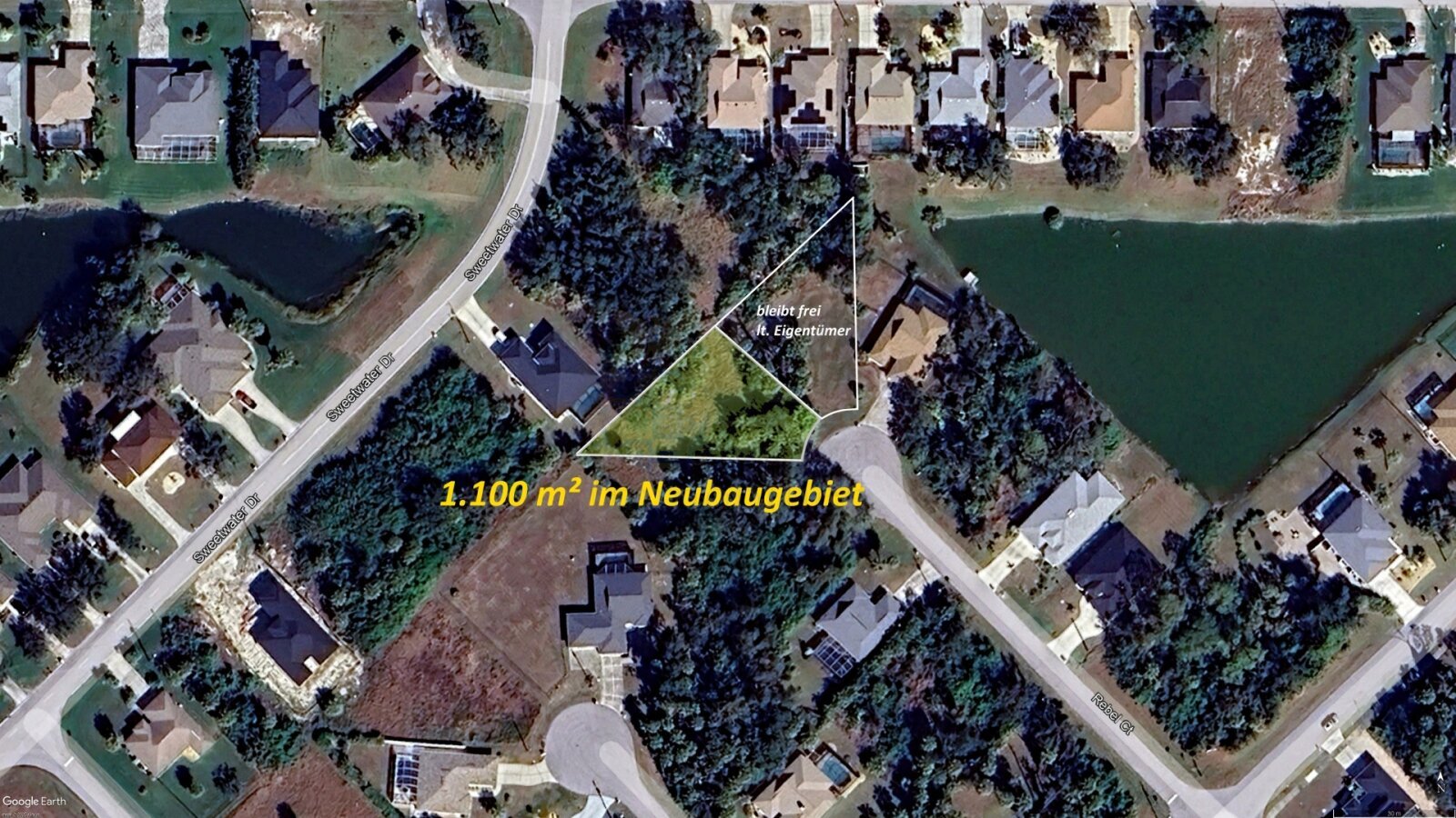 EUR 47/m² - WSG - Premium-Baugrundstück in Bestlage - Nähe Beach