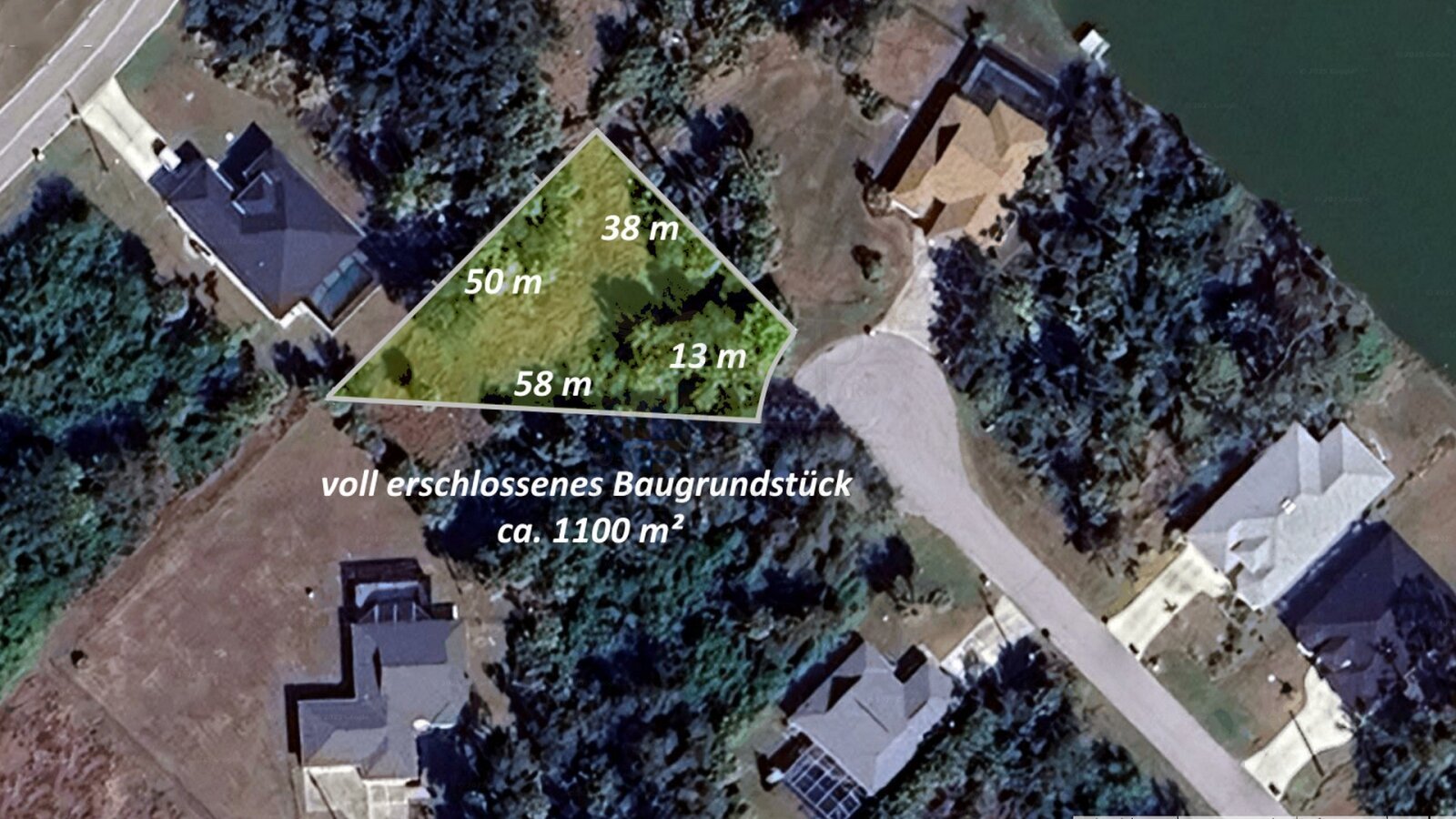 EUR 47/m² - WSG - Premium-Baugrundstück in Bestlage - Nähe Beach