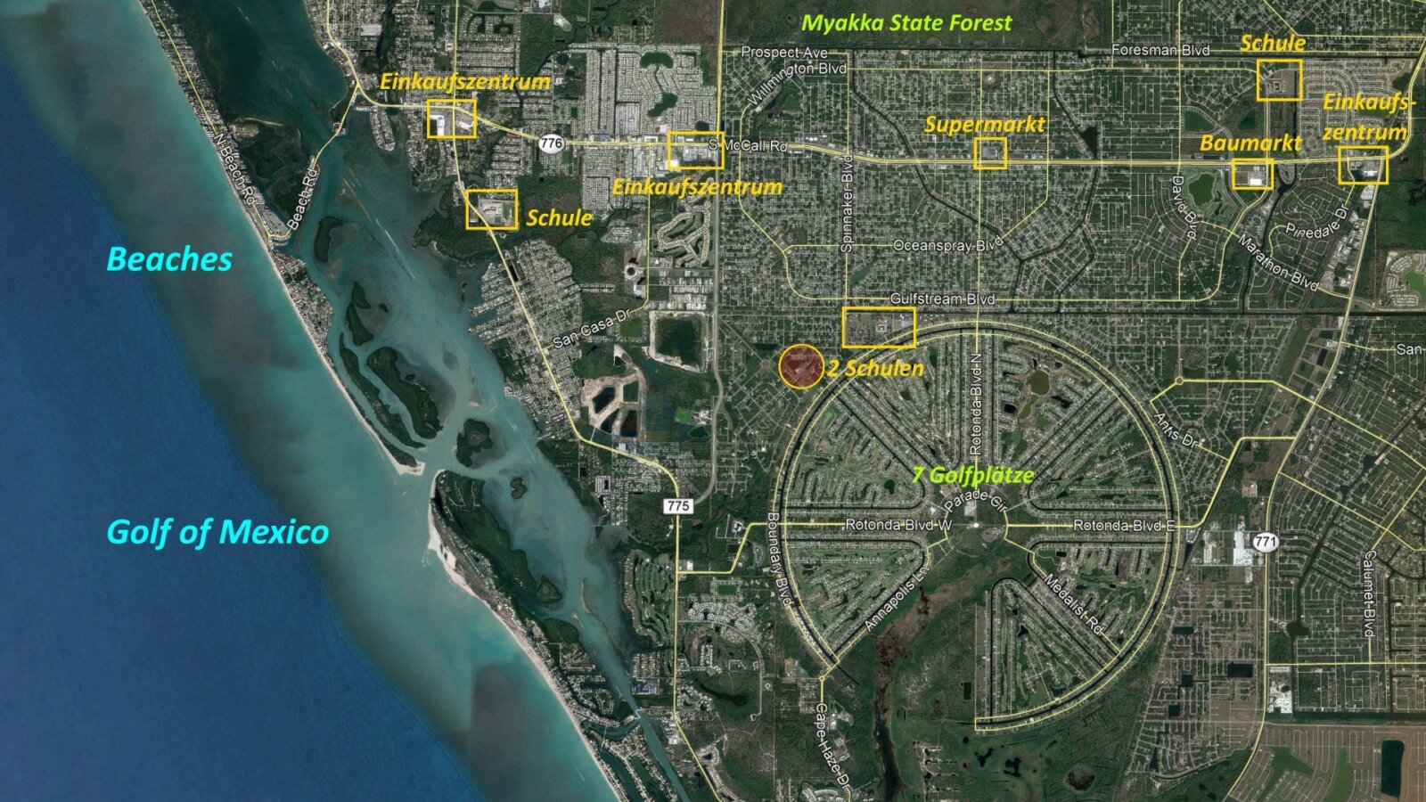 EUR 47/m² - WSG - Premium-Baugrundstück in Bestlage - Nähe Beach