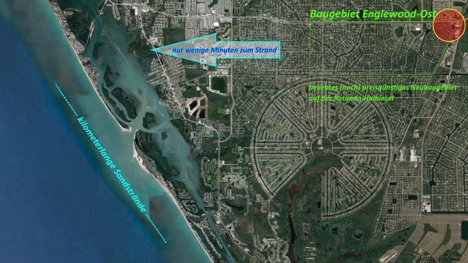 EUR 35/m² - WSG - Top-Baugrundstück: groß, ruhig, strandnah