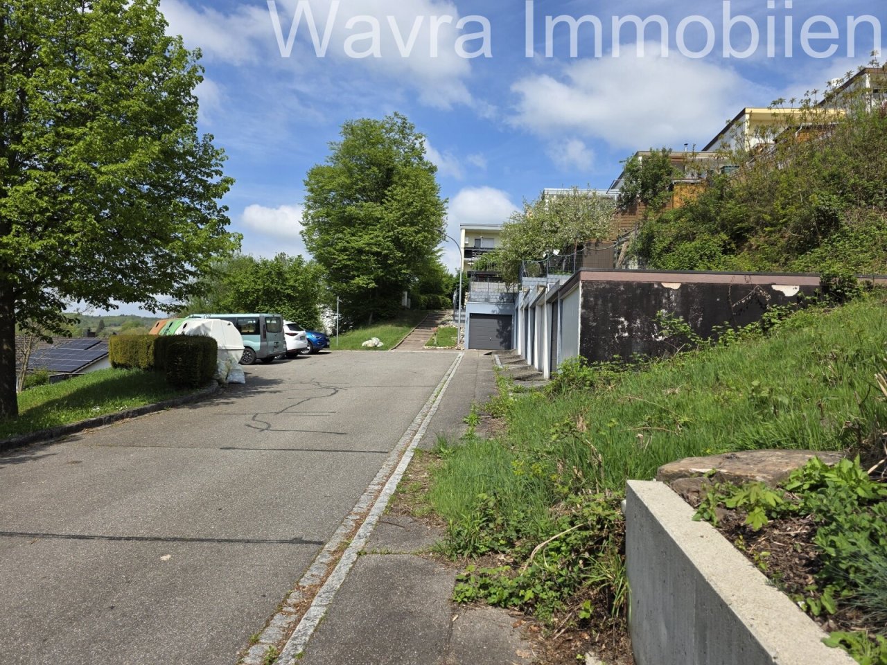 Hanggrundstück mit Weitblick in Steinen (DJ1) — Am Ende der Straße ist dieses wunderschöne Hanggrundstück gelegen